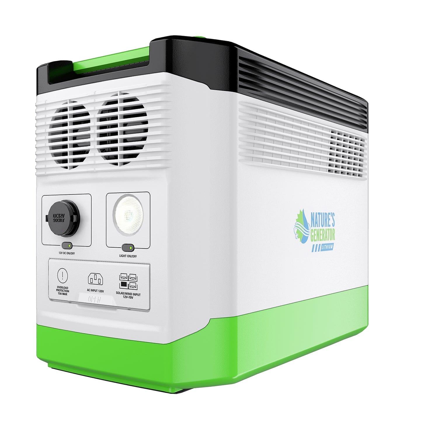 Nature's Generator Lithium 1800 Solar Generator Nature's Generator