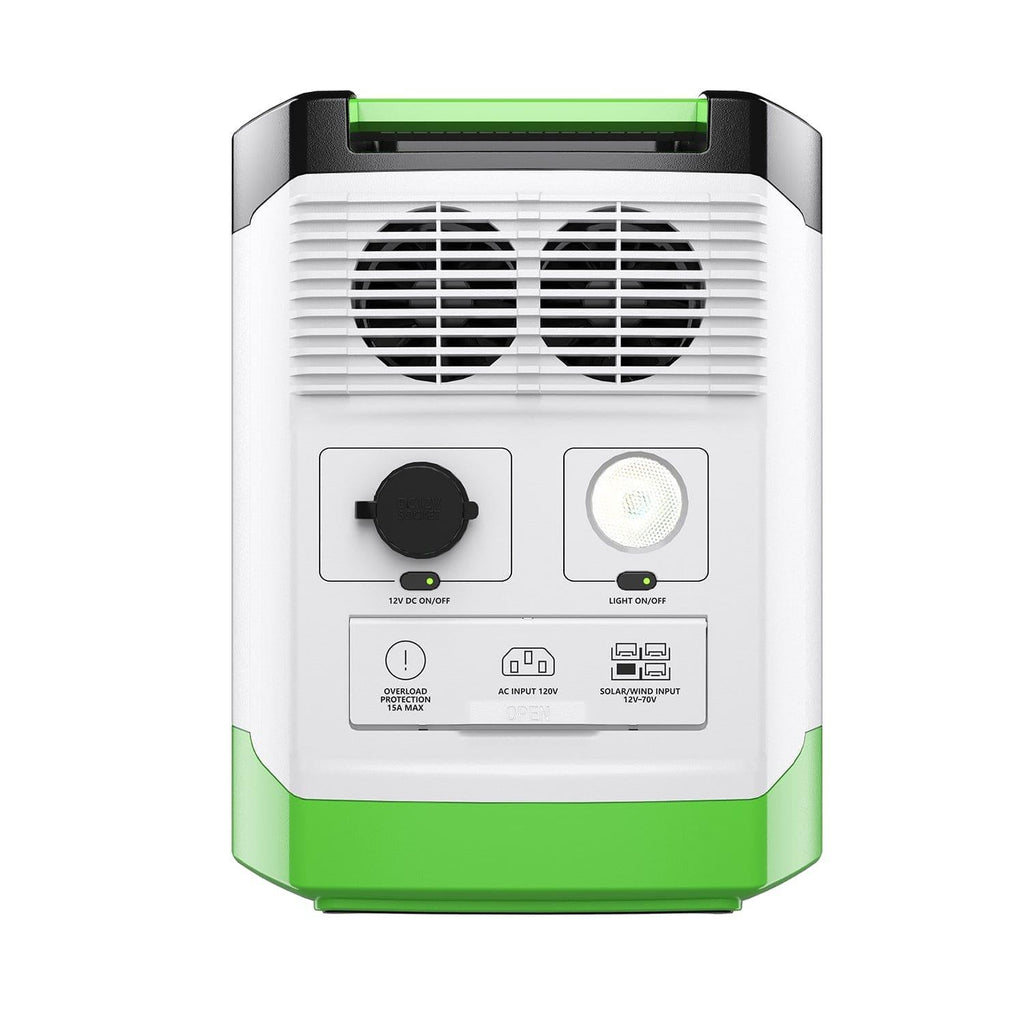 Nature's Generator Lithium 1800 Solar Generator and Transfer Switch Nature's Generator