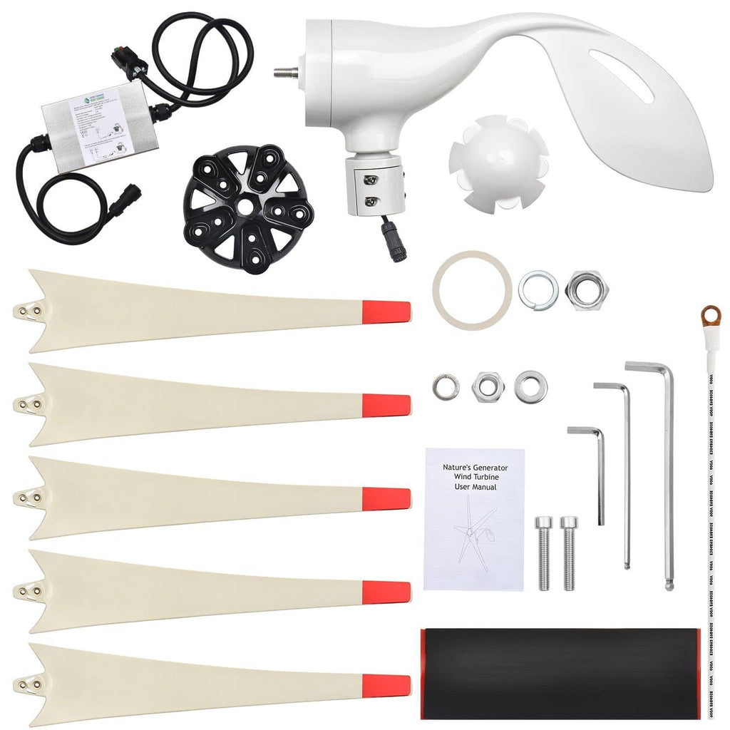 Nature's Generator Lithium 1800 Solar and Wind Generator Nature's Generator