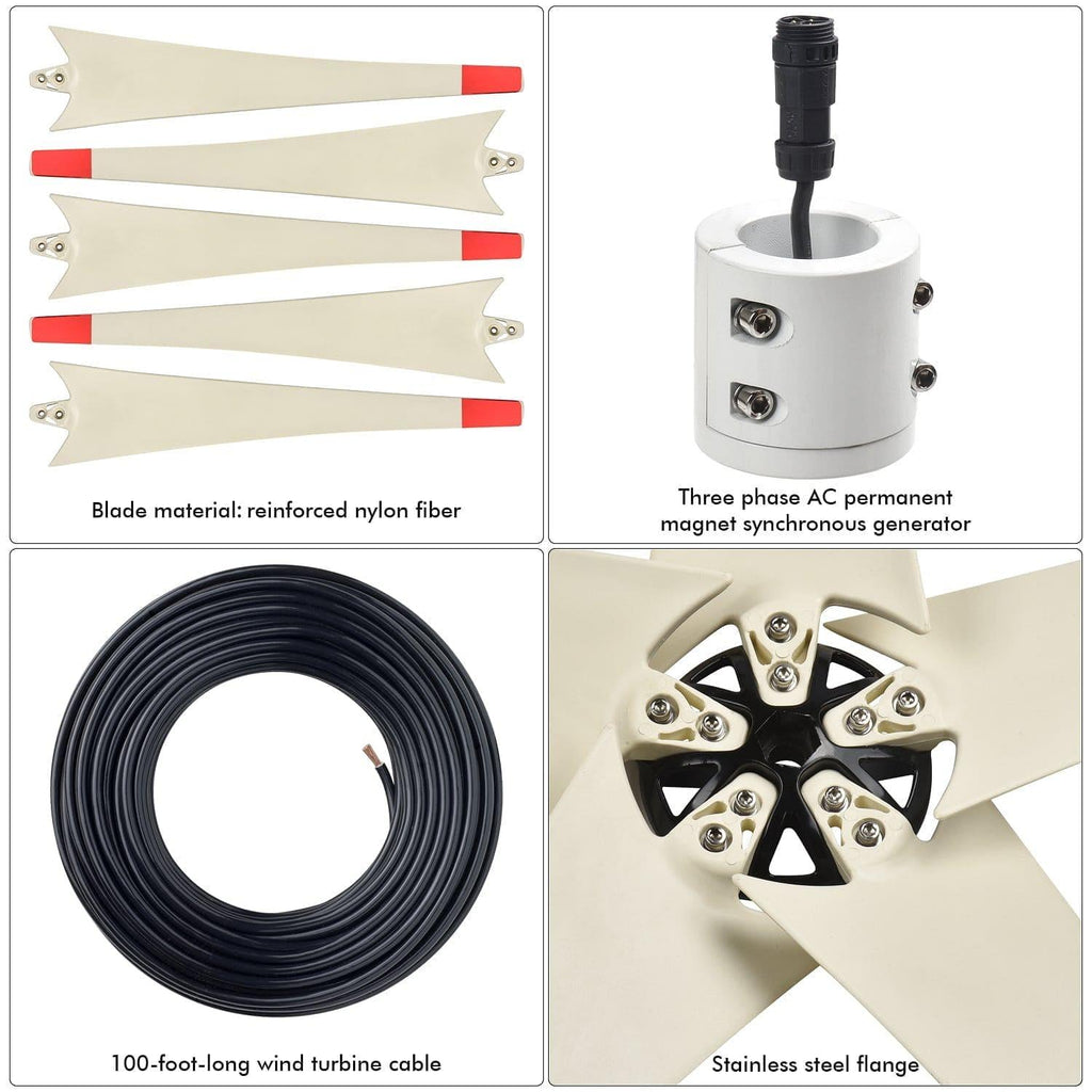 Nature's Generator Lithium 1800 Solar and Wind Generator Nature's Generator
