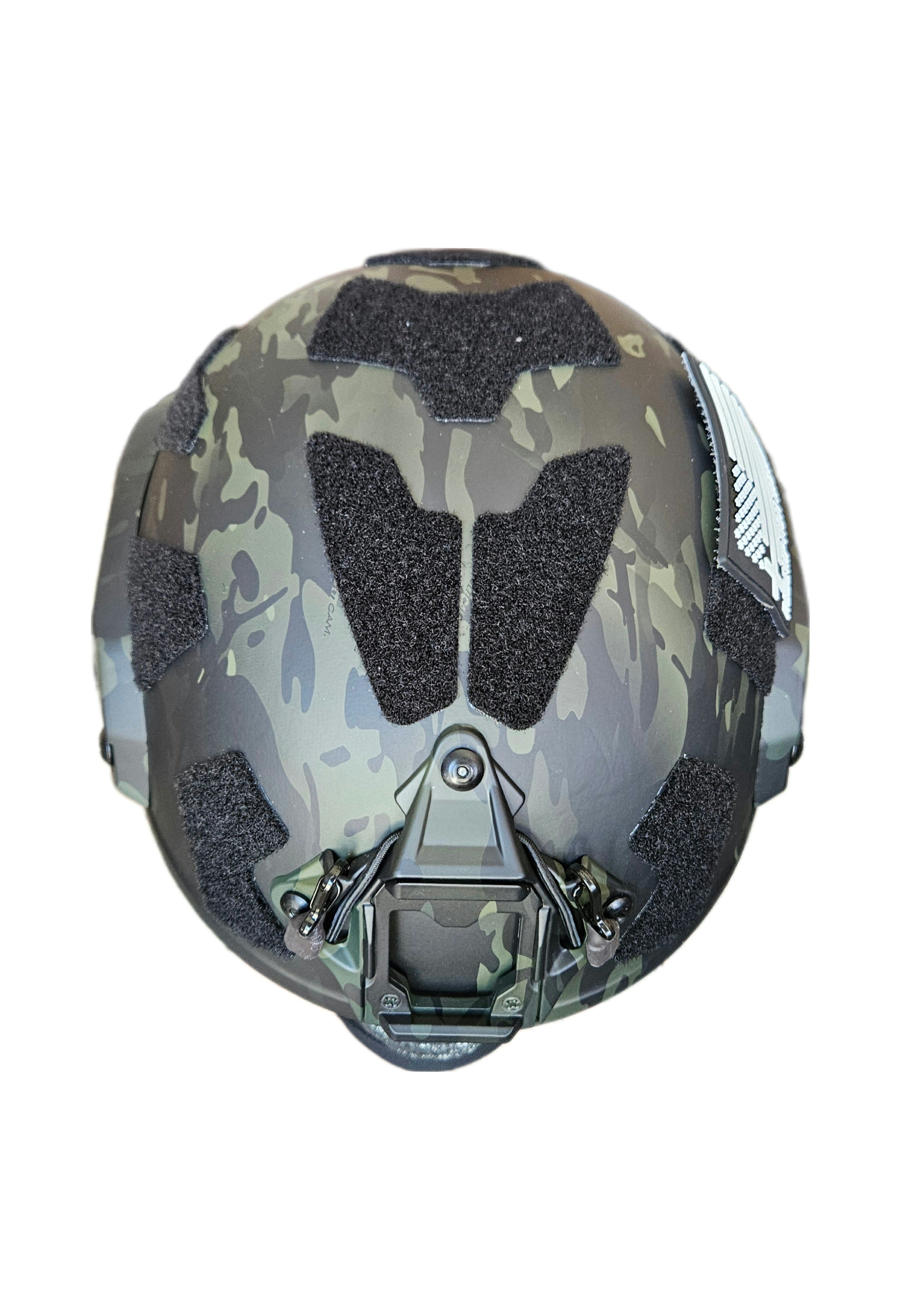Ballistic Helmet RT2 High Cut Helmet: Tested to LEVEL IIIA (Included Arc Rails, Padding, Straps) Redemption Tactical