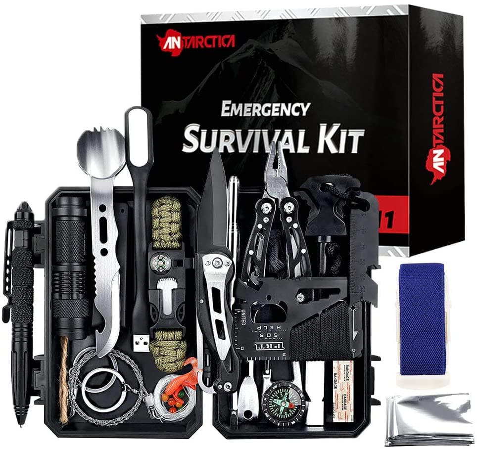 Military Outdoor 60 in 1 Emergency Survival Kit THRIXINE