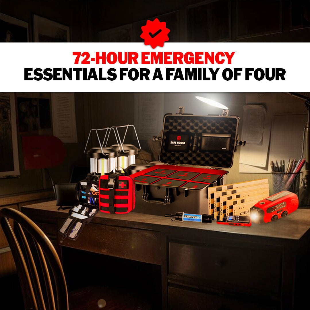 The Safe House Survival Kit | 72-Hour Emergency Kit Entropy Survival