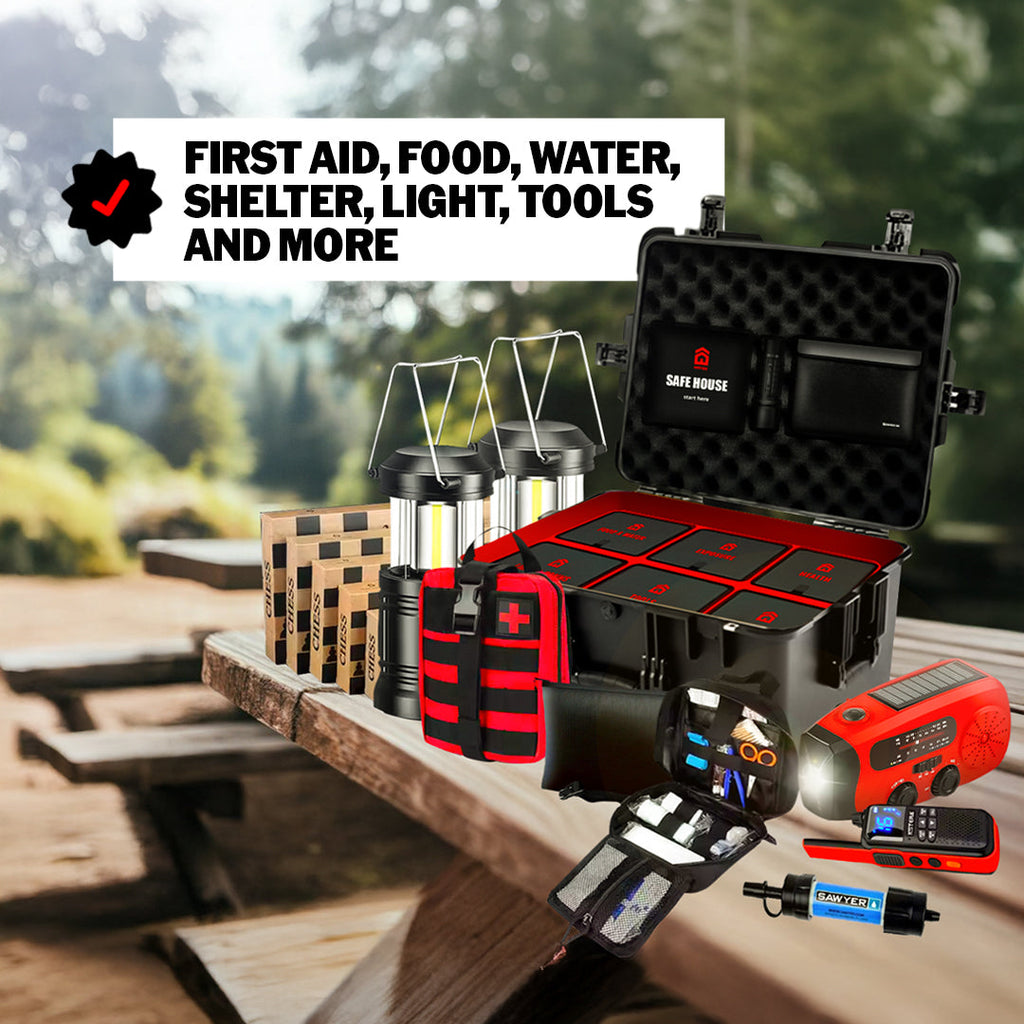 The Safe House Survival Kit | 72-Hour Emergency Kit Entropy Survival