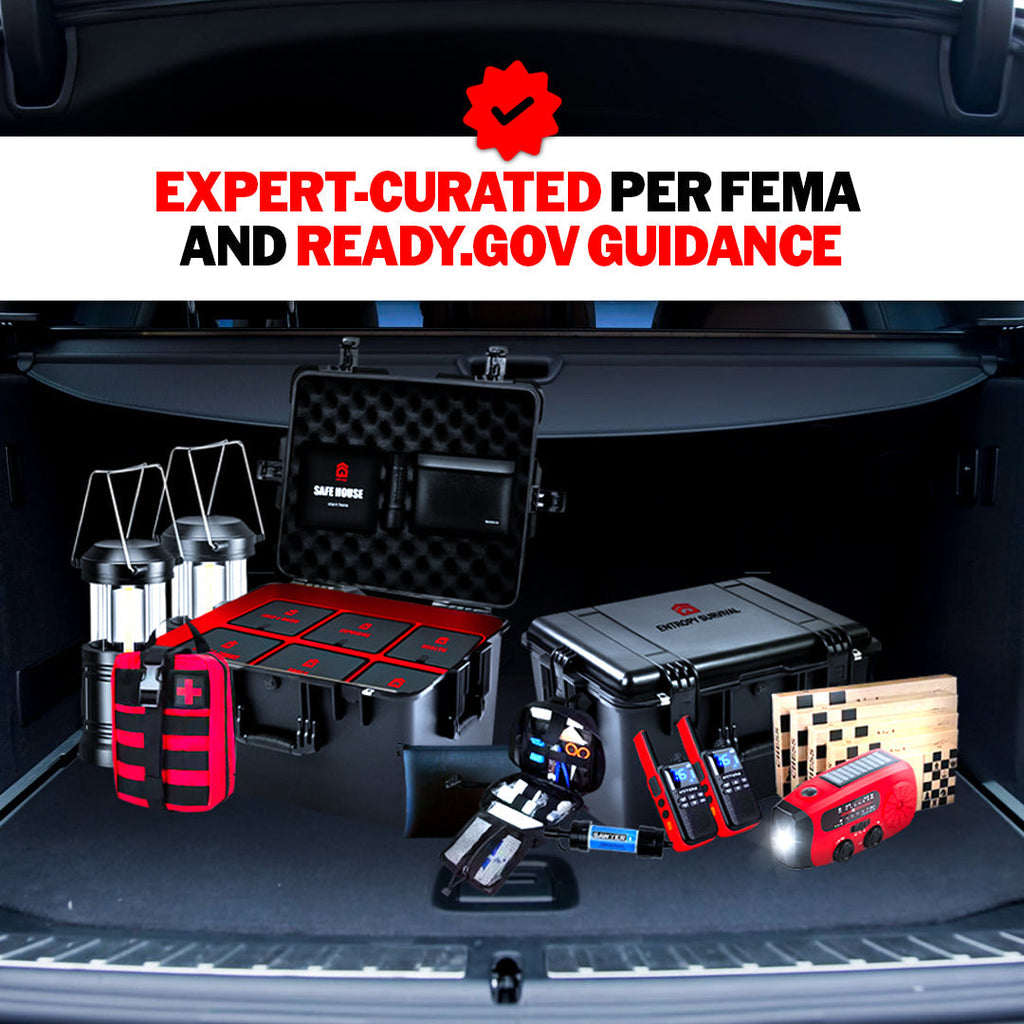 The Safe House Survival Kit | 72-Hour Emergency Kit Entropy Survival