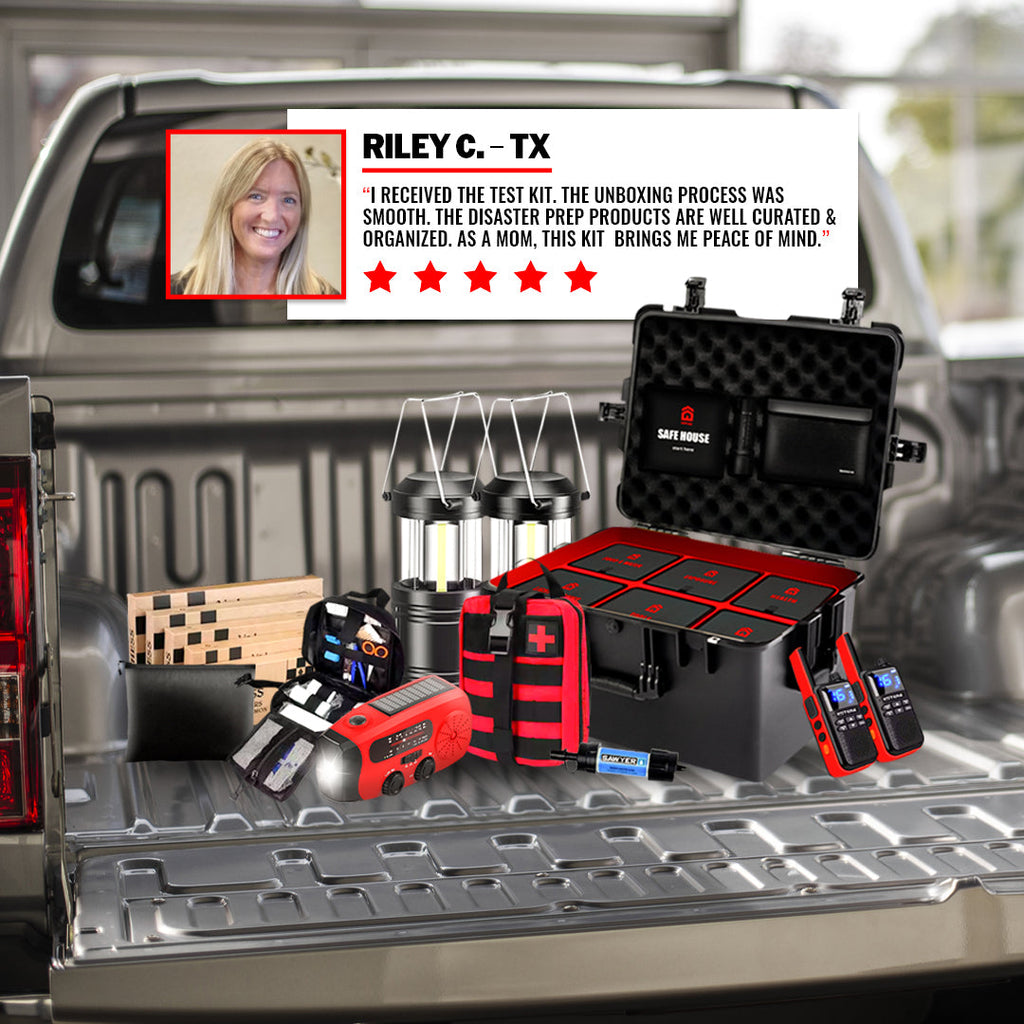 The Safe House Survival Kit | 72-Hour Emergency Kit Entropy Survival