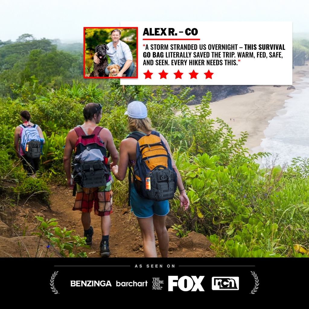 The Safe Trail 'Survive All' Go Bag Entropy Survival