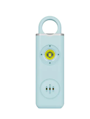 Self Defense Siren Safety Alarm For Women Keychain With SOS LED Light Personal Self Alarm Personal Security Keychain Alarm Pi-Mart
